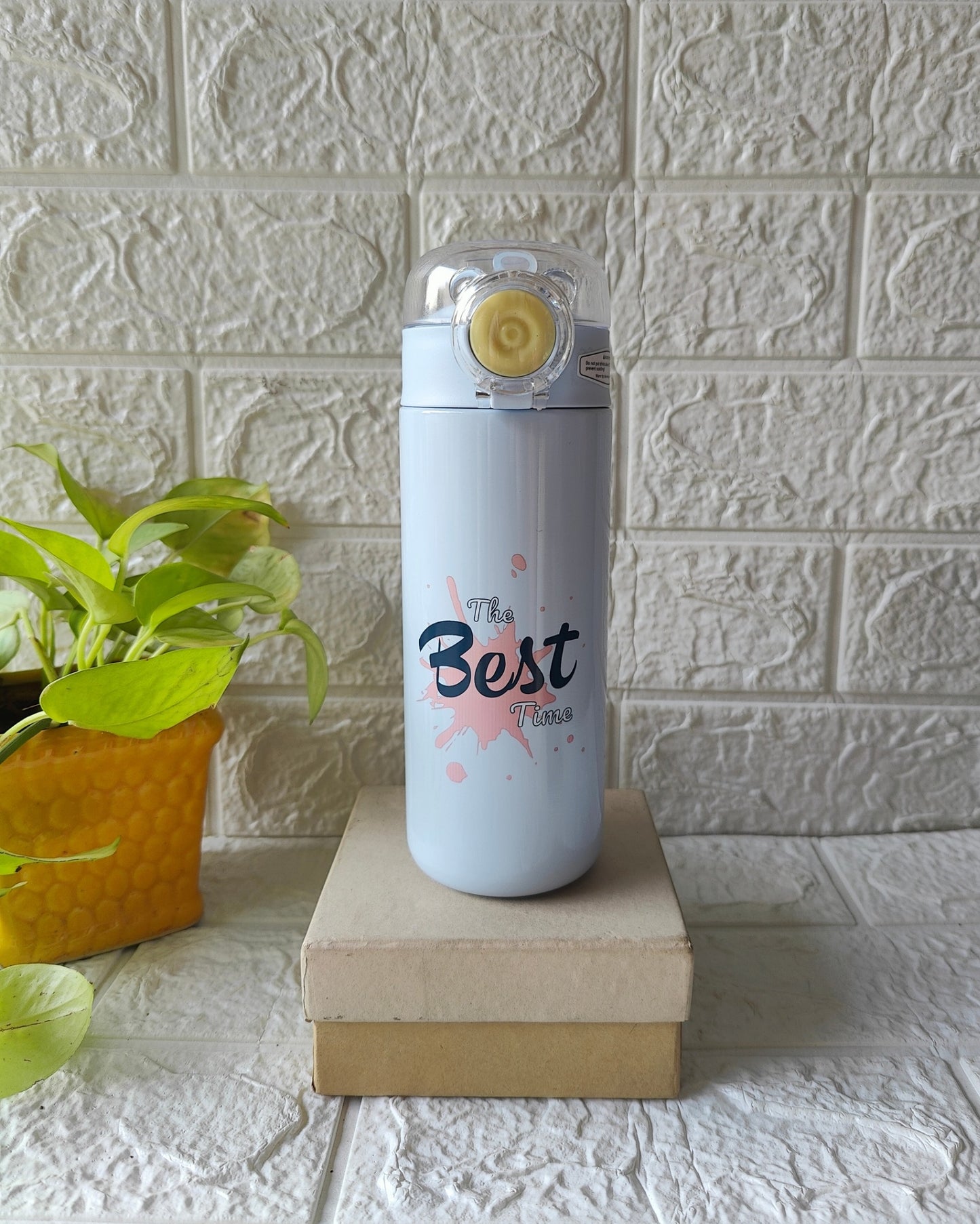 500ML Hot & Cold Straw Bottle