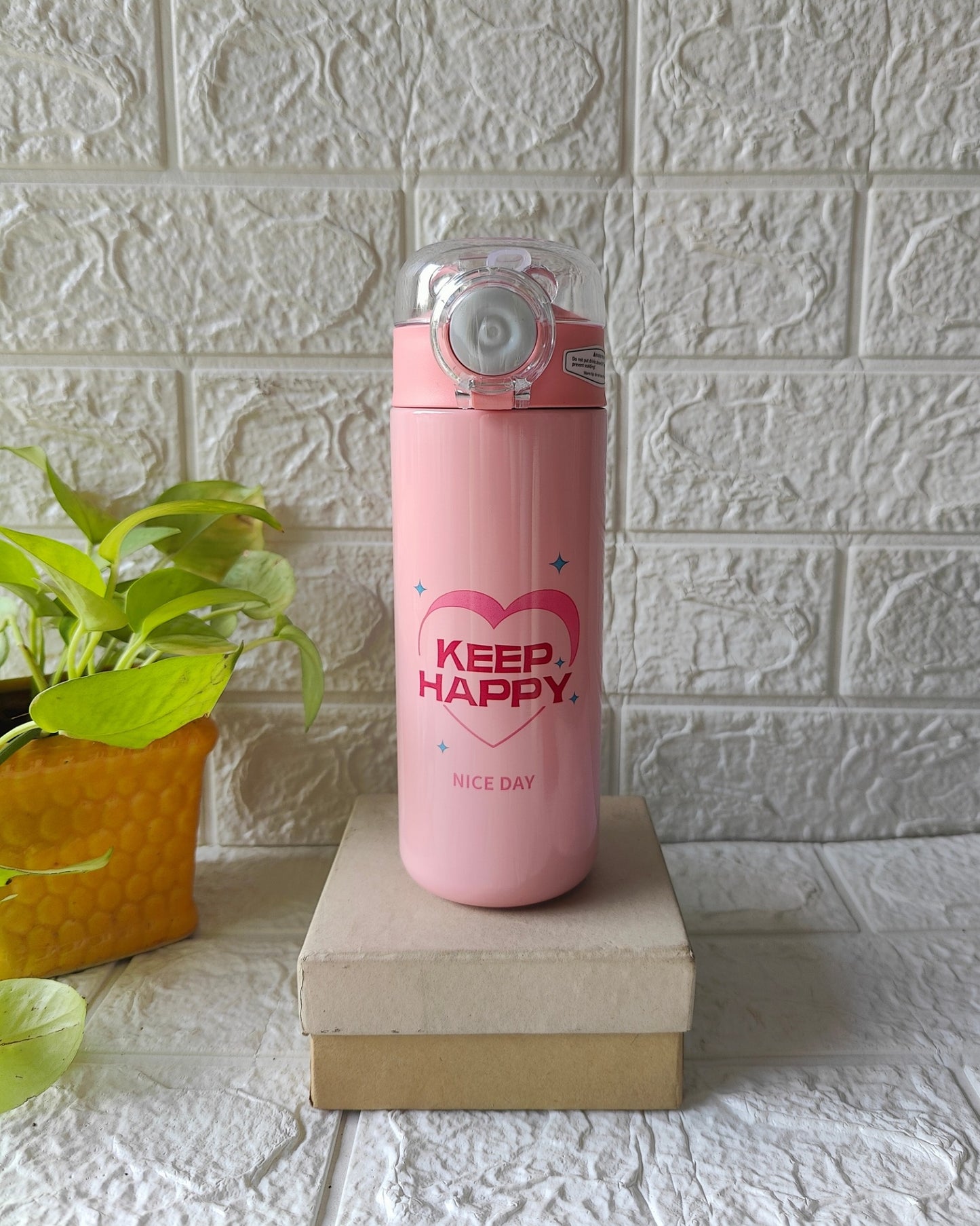 500ML Hot & Cold Straw Bottle