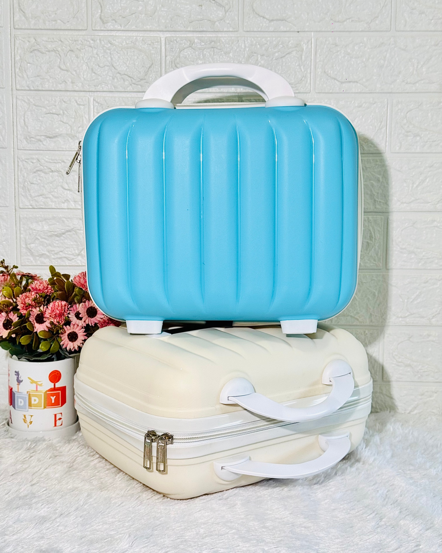 Striped Storage Bag