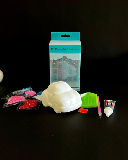 DIY Diamond Savings Box