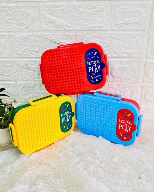 2 Grid S S (600ML) Lego Lunch Box