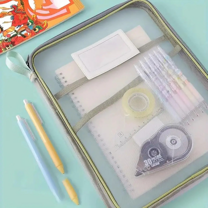 A4 Transparent Document Folder