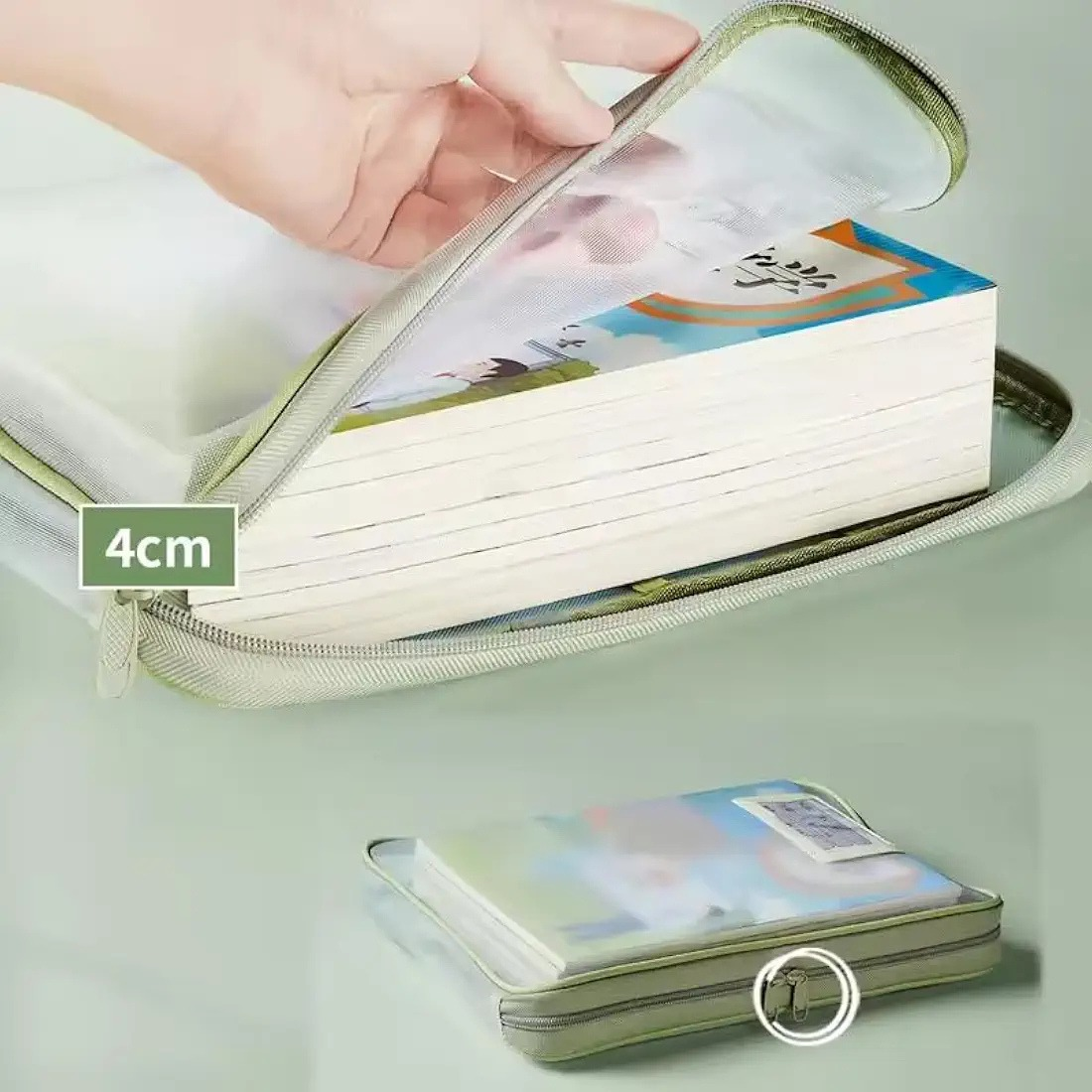 A4 Transparent Document Folder