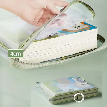 A4 Transparent Document Folder