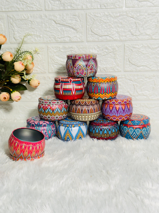 Mandala Tin Box