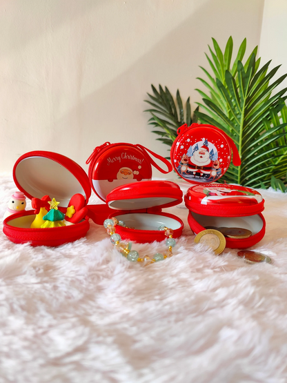 Christmas Round Tin Boxes