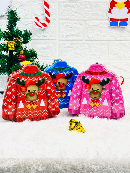 Christmas Metal Money Bank