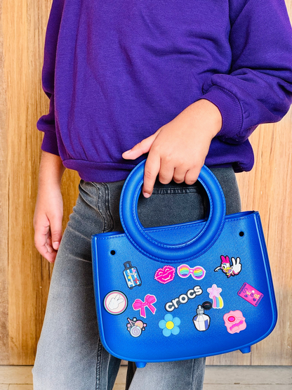 Round Handle Crocs Beach Bag