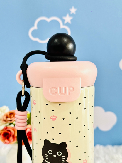 500ml Pinteresty Insulated Steel Sipper Bottle