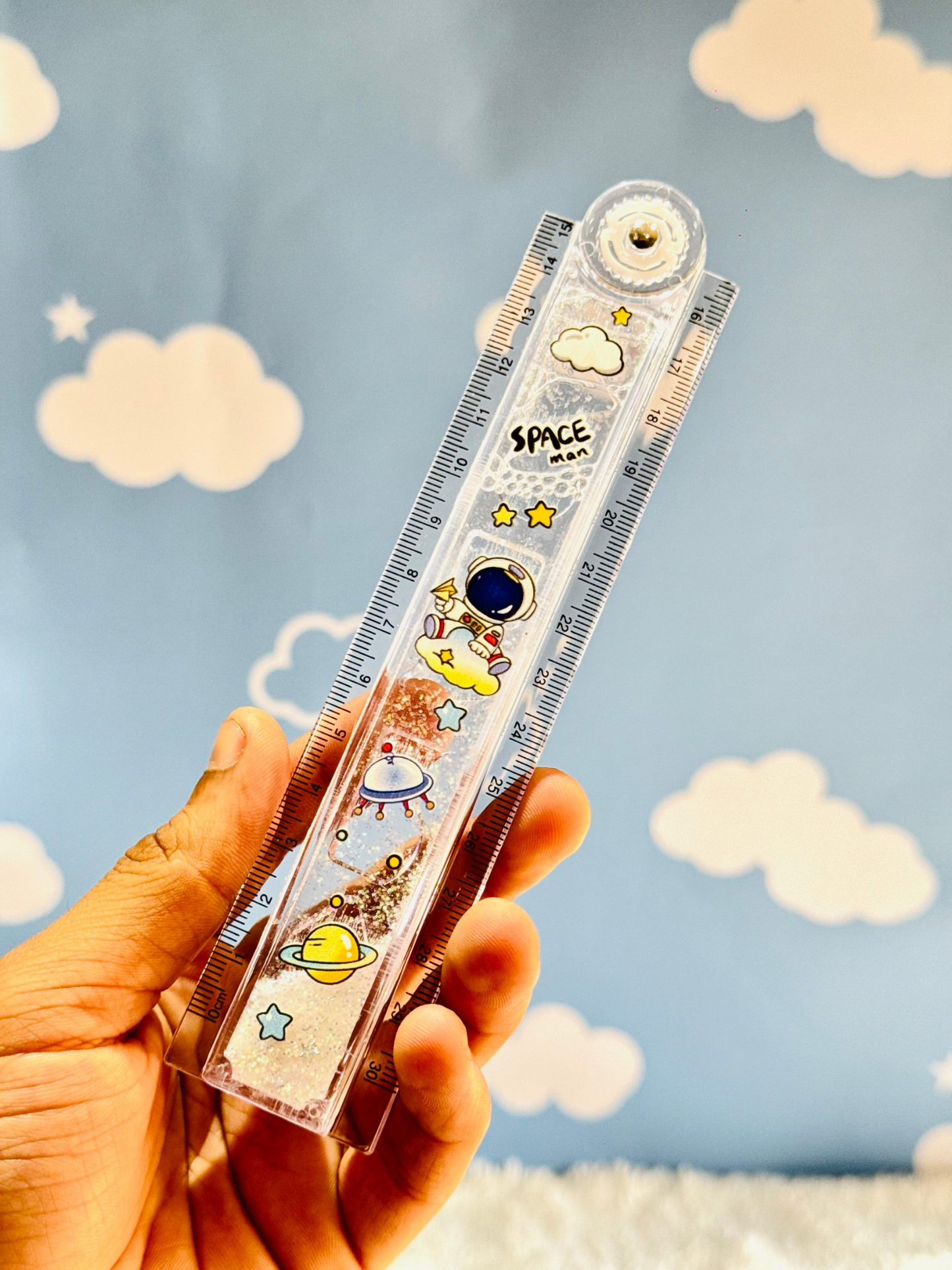 Folding Ruler With Shapes