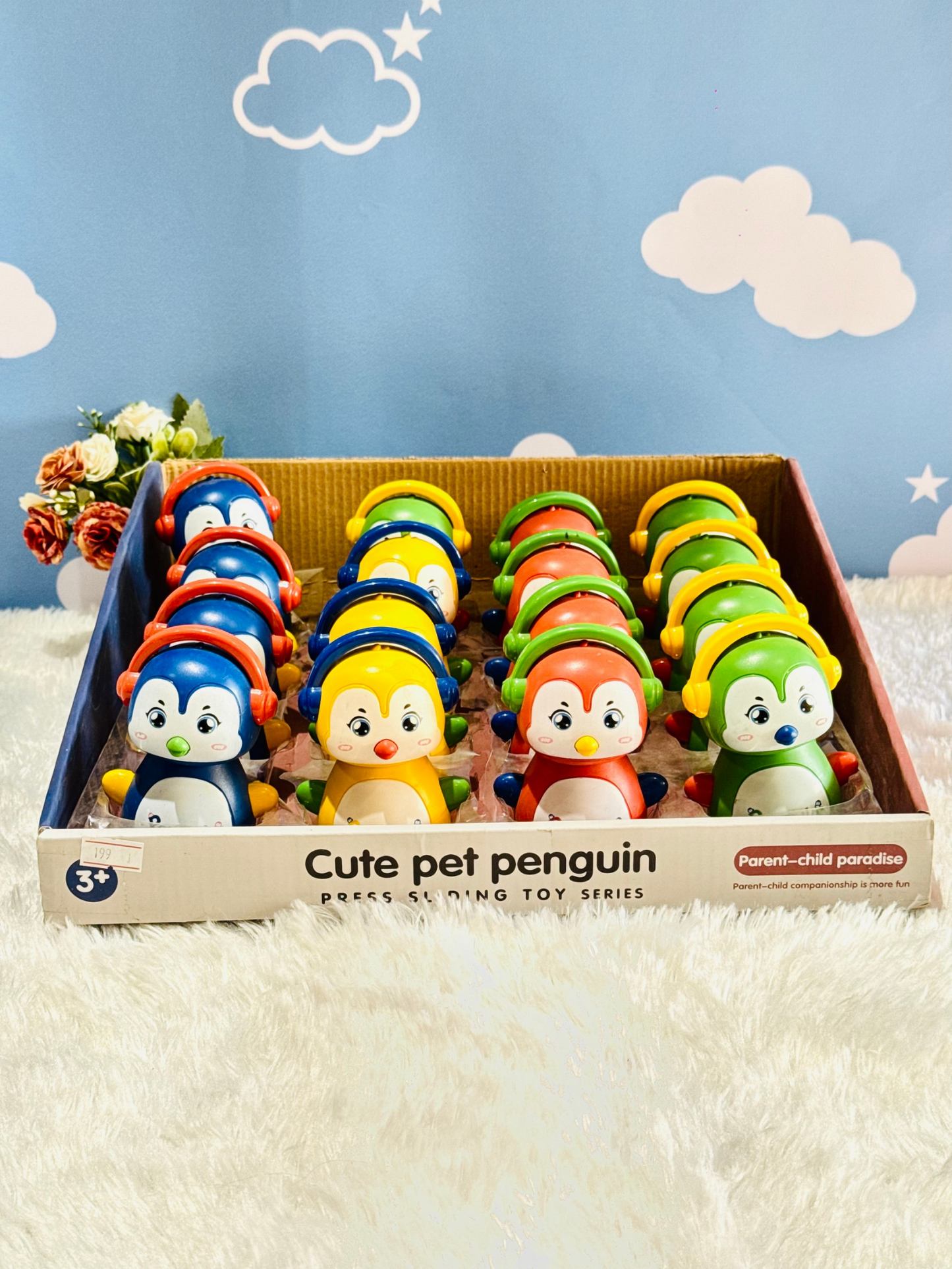 Press And Go Penguin