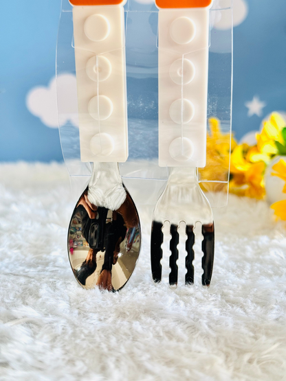 Cute Cow Spoon & Fork Set