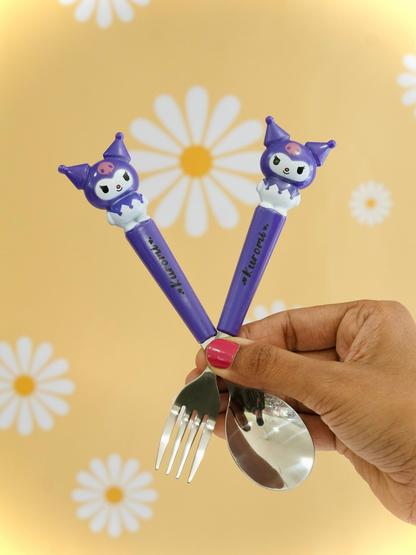 Sanrio Spoon & Fork Set