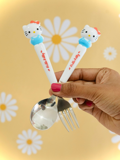 Sanrio Spoon & Fork Set