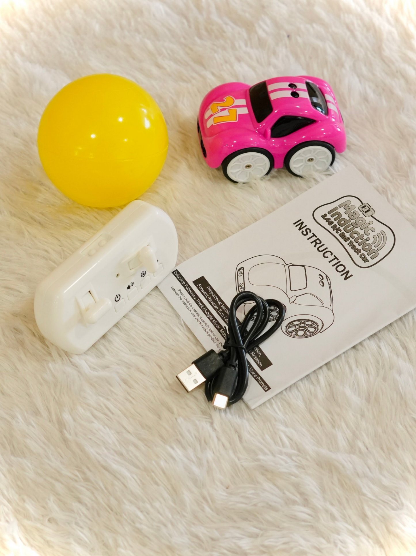 Magic Induction R/C Remote Control Car With Intelligent Sensor