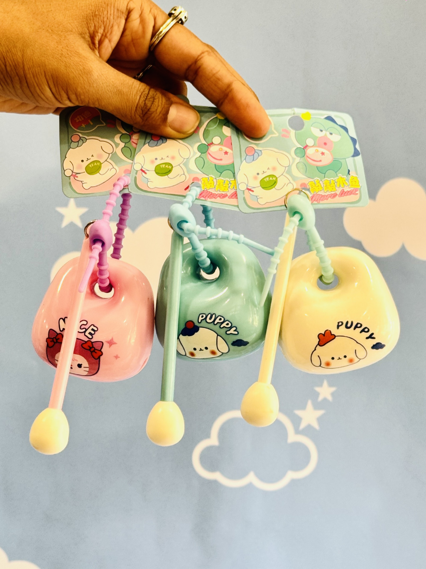 Drum Stick Music Toy Keychain