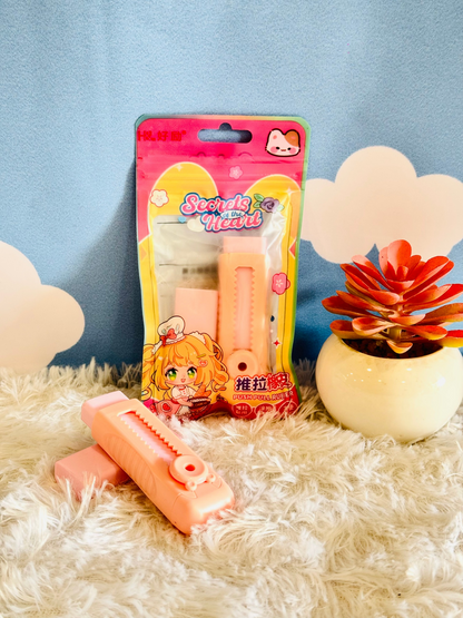 Pen Style Push Pull Eraser