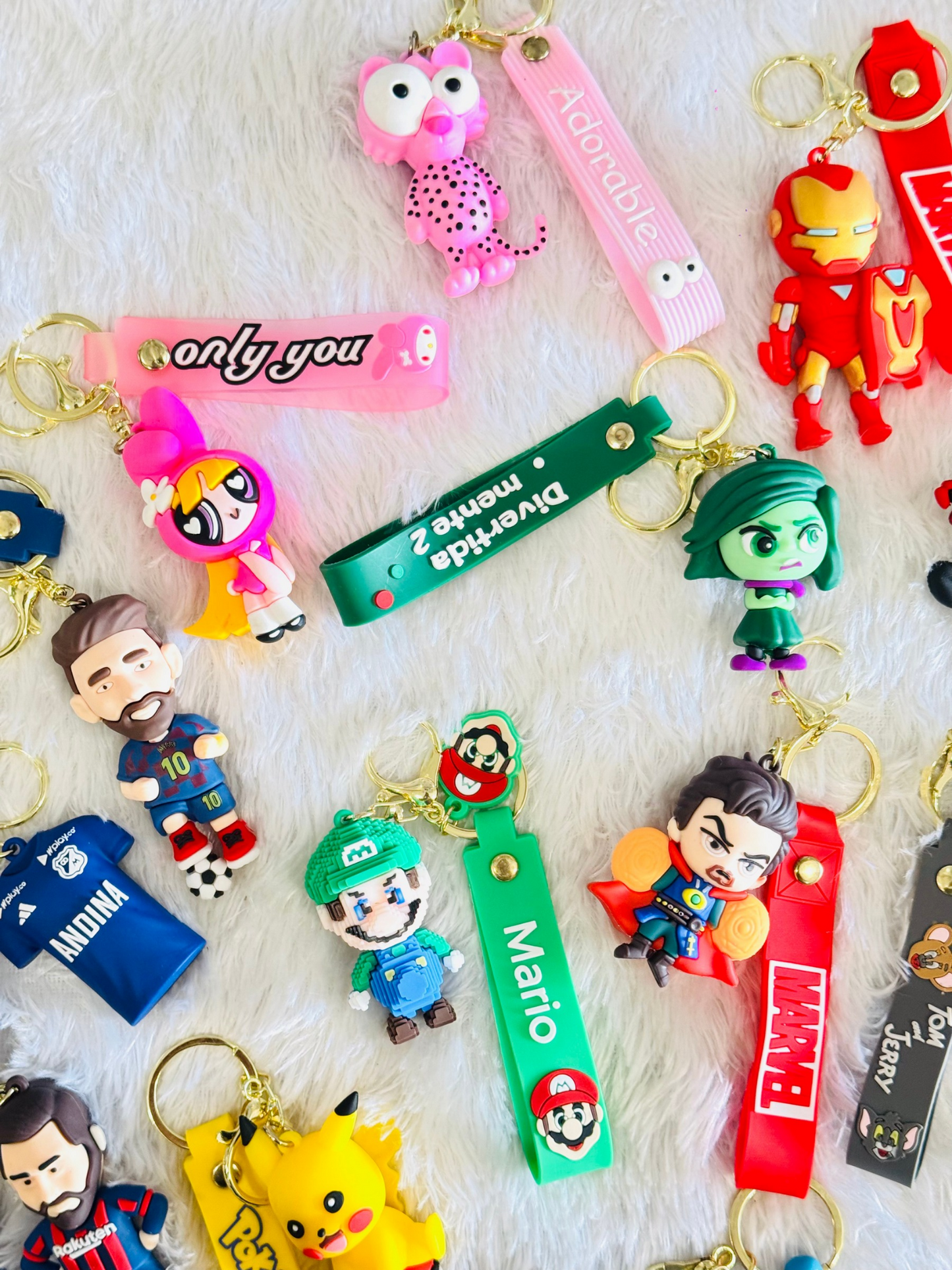 Big Size Cartoon Keychain (Mix Designs)