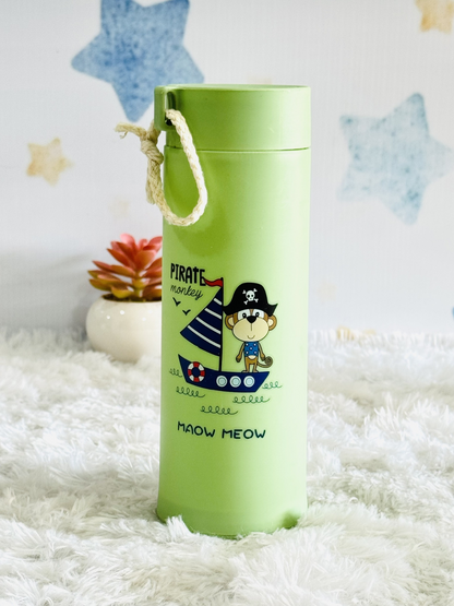 400ml Cartoonistic Glass Bottle