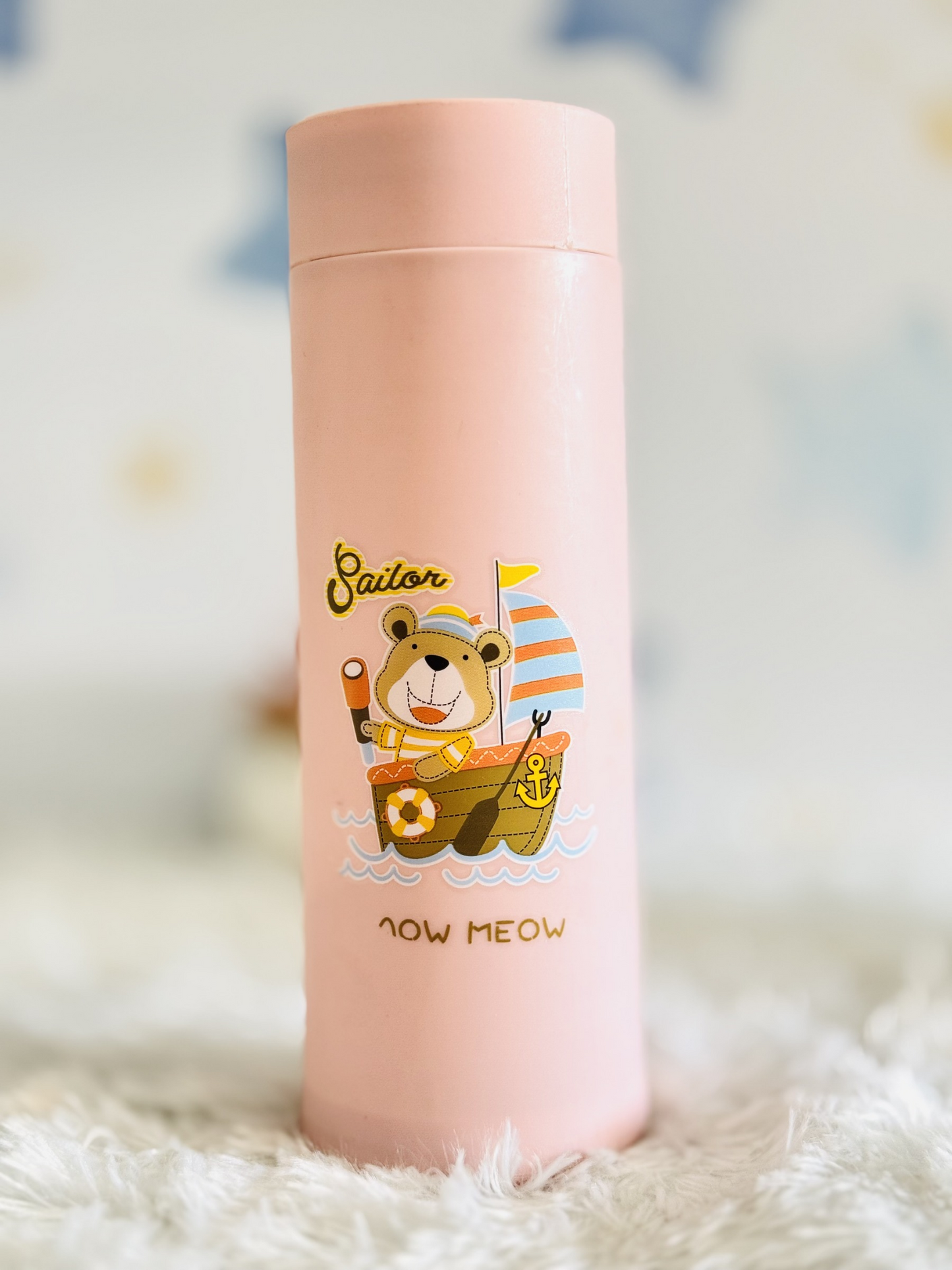 400ml Cartoonistic Glass Bottle