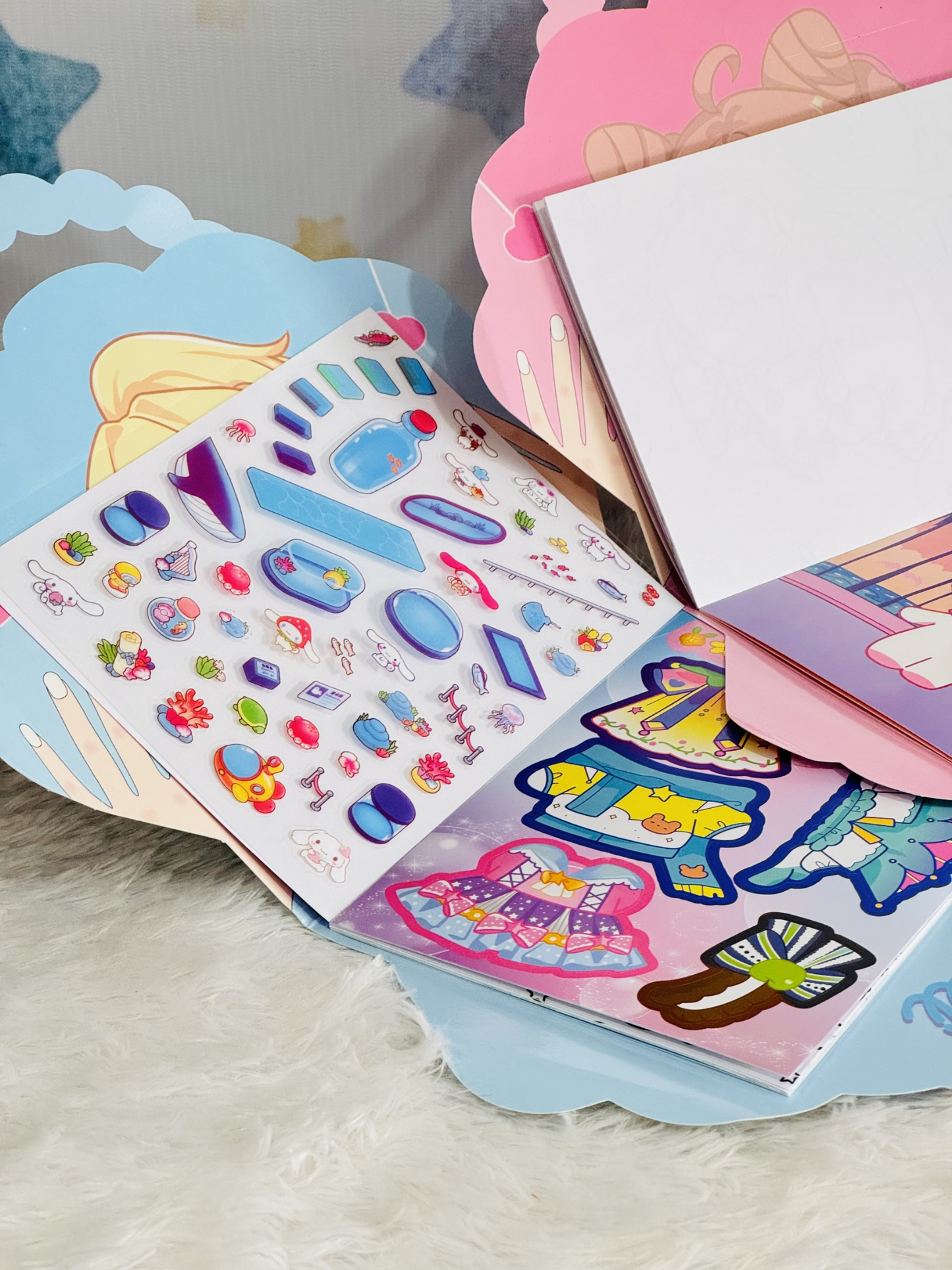 DIY Dress Up Sticker Bag