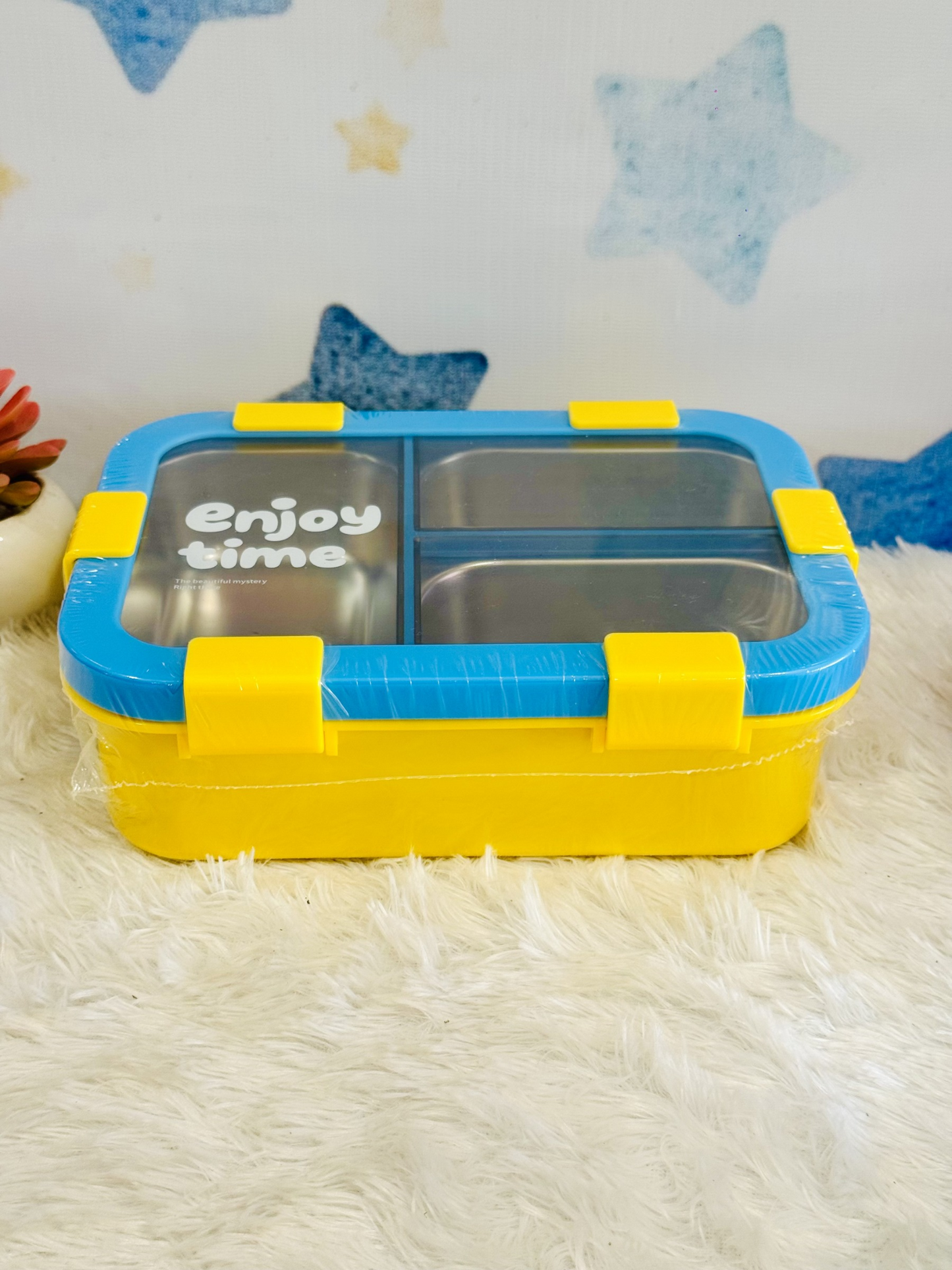 1000ml Enjoy Time Leak Proof SS Lunch Box