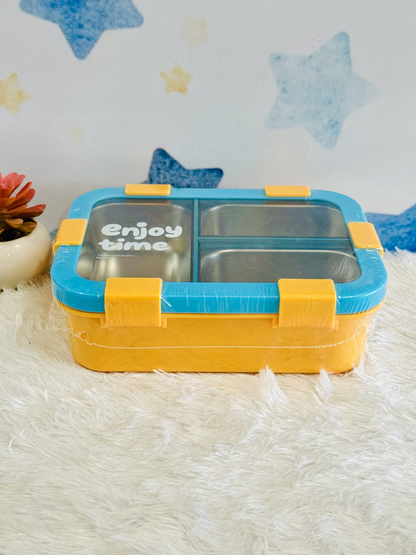 1000ml Enjoy Time Leak Proof SS Lunch Box