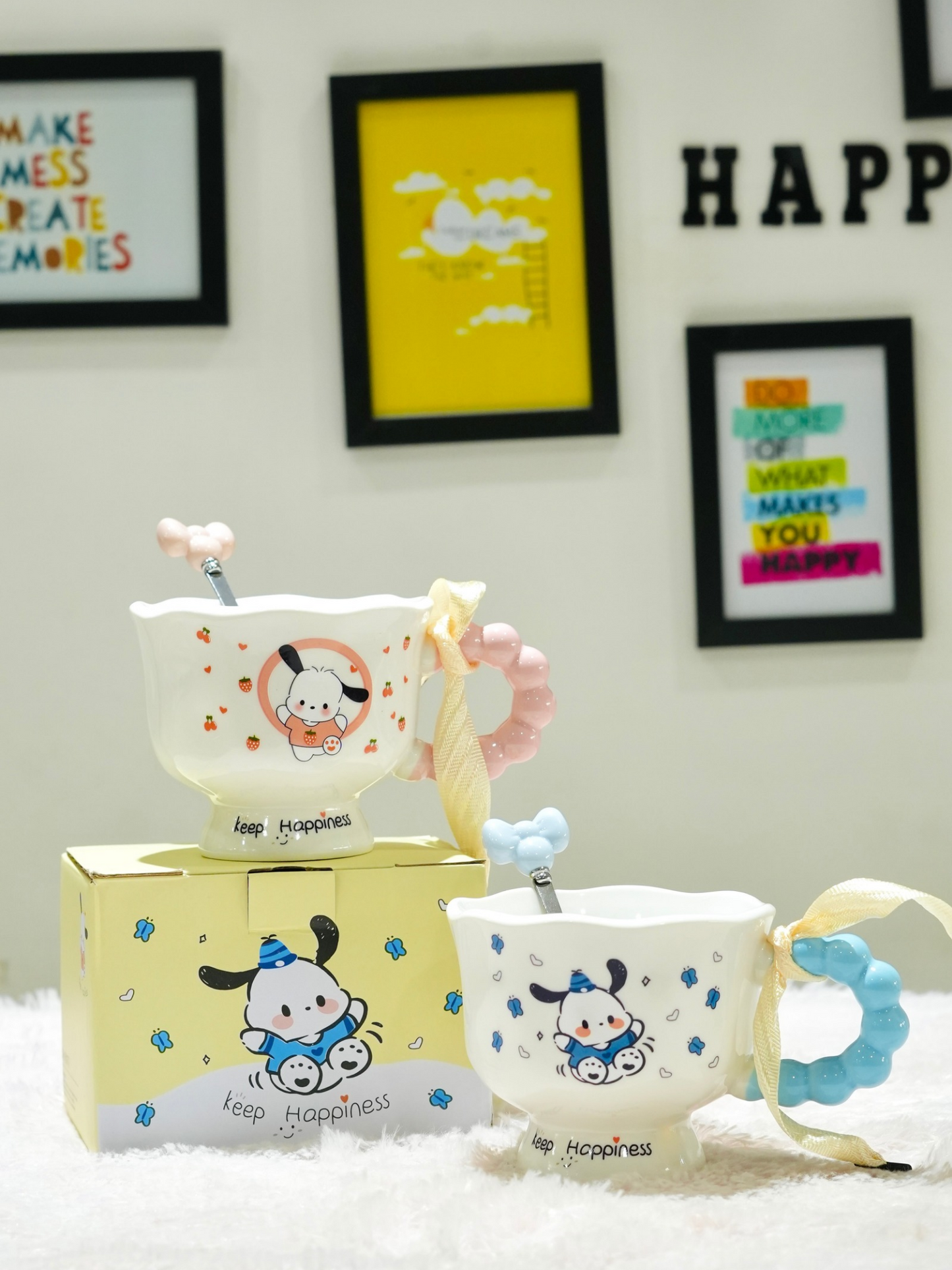 Sanrio Ceramic Mug & Spoon Set