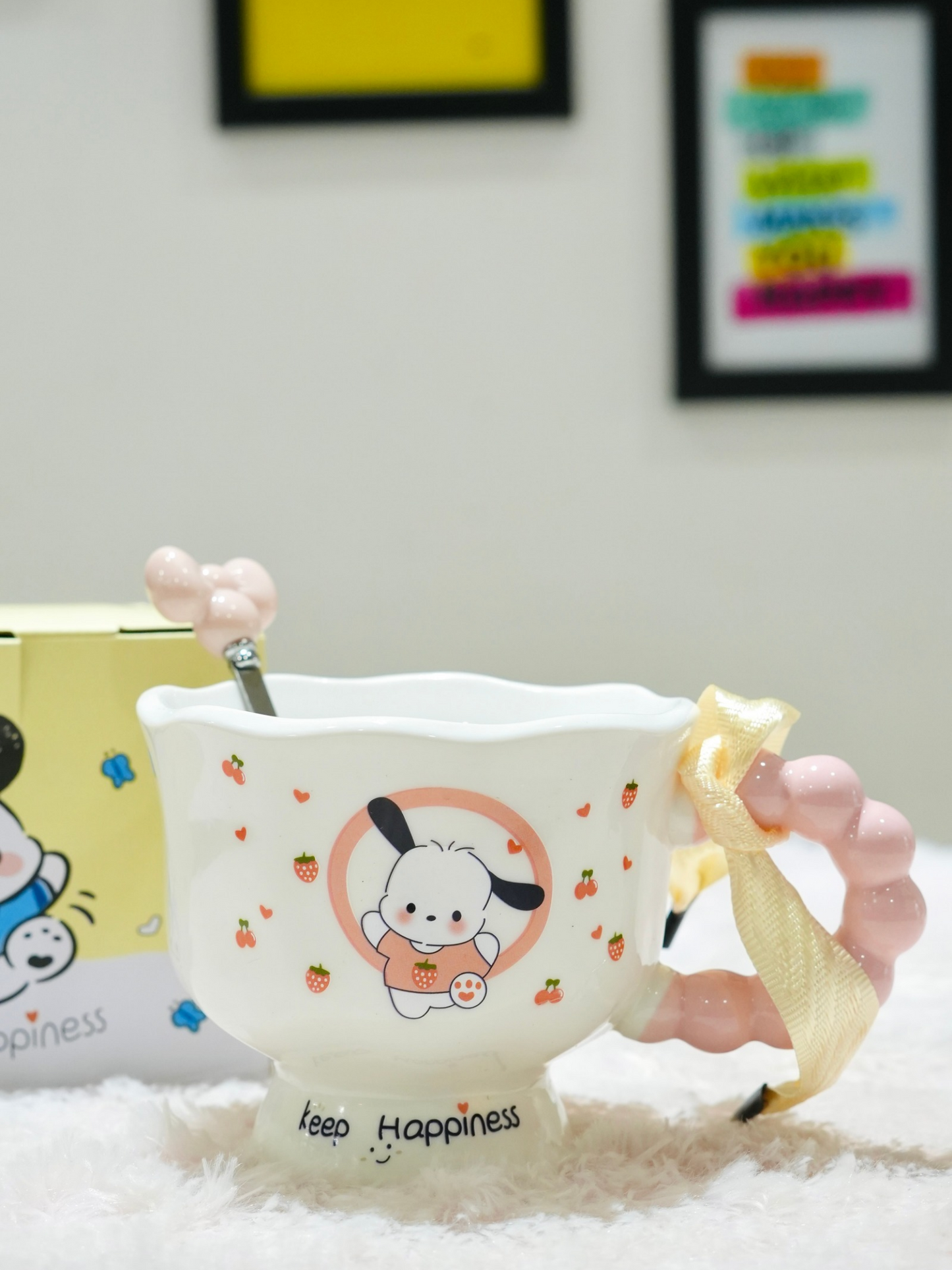 Sanrio Ceramic Mug & Spoon Set