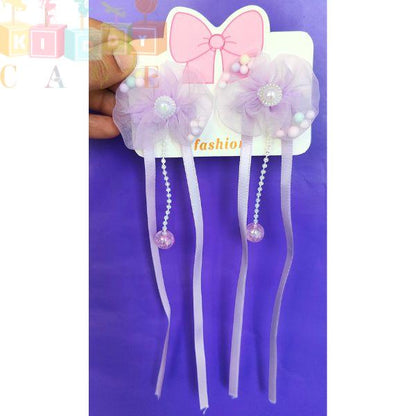 Bow Hanging Hair Clip (Random Colour)