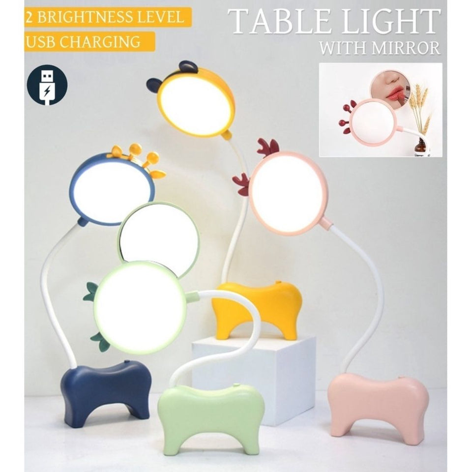 Cute Table Lamp With Mirror