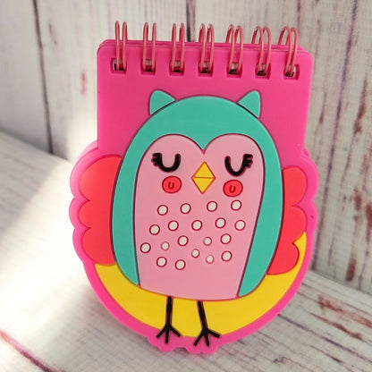 Mini Silicone Spiral Notepad