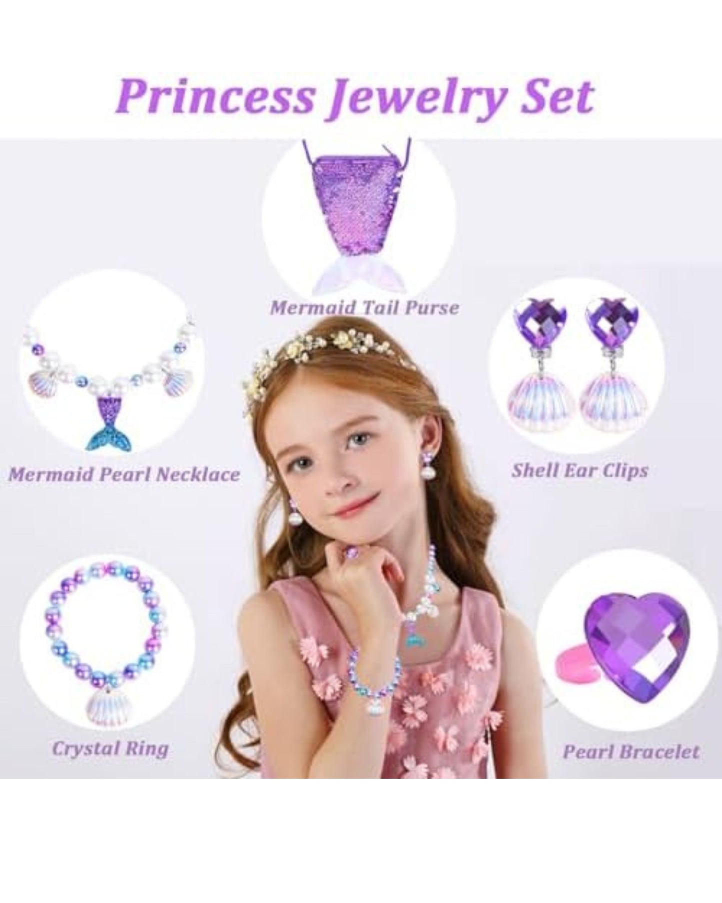 Mermaid Accessory Set With Sling