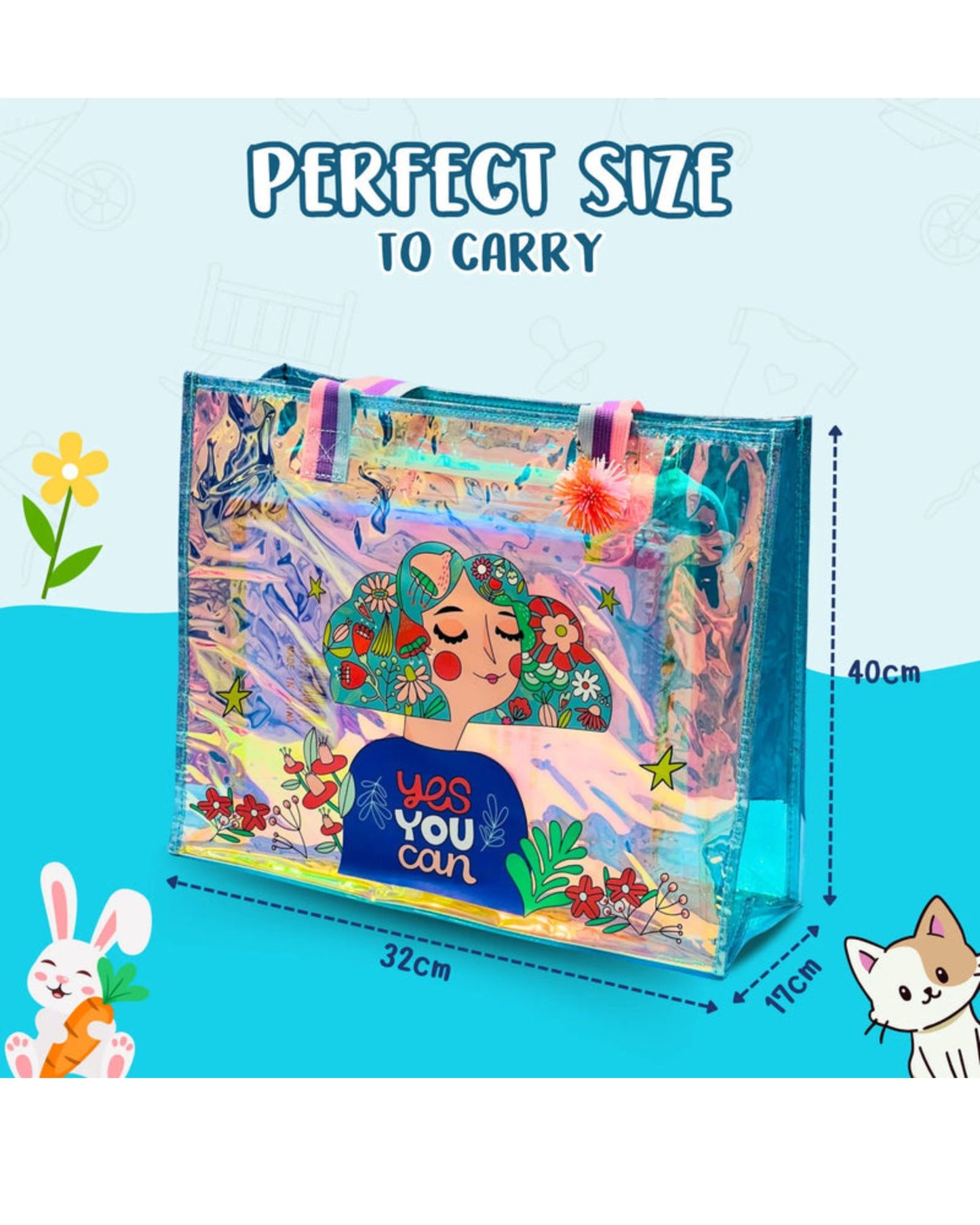 Holographic Tote Bag
