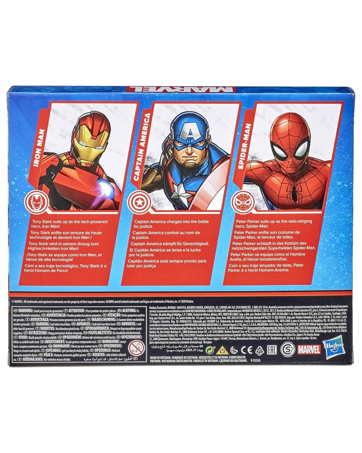 Marvel 3ps Figure Set