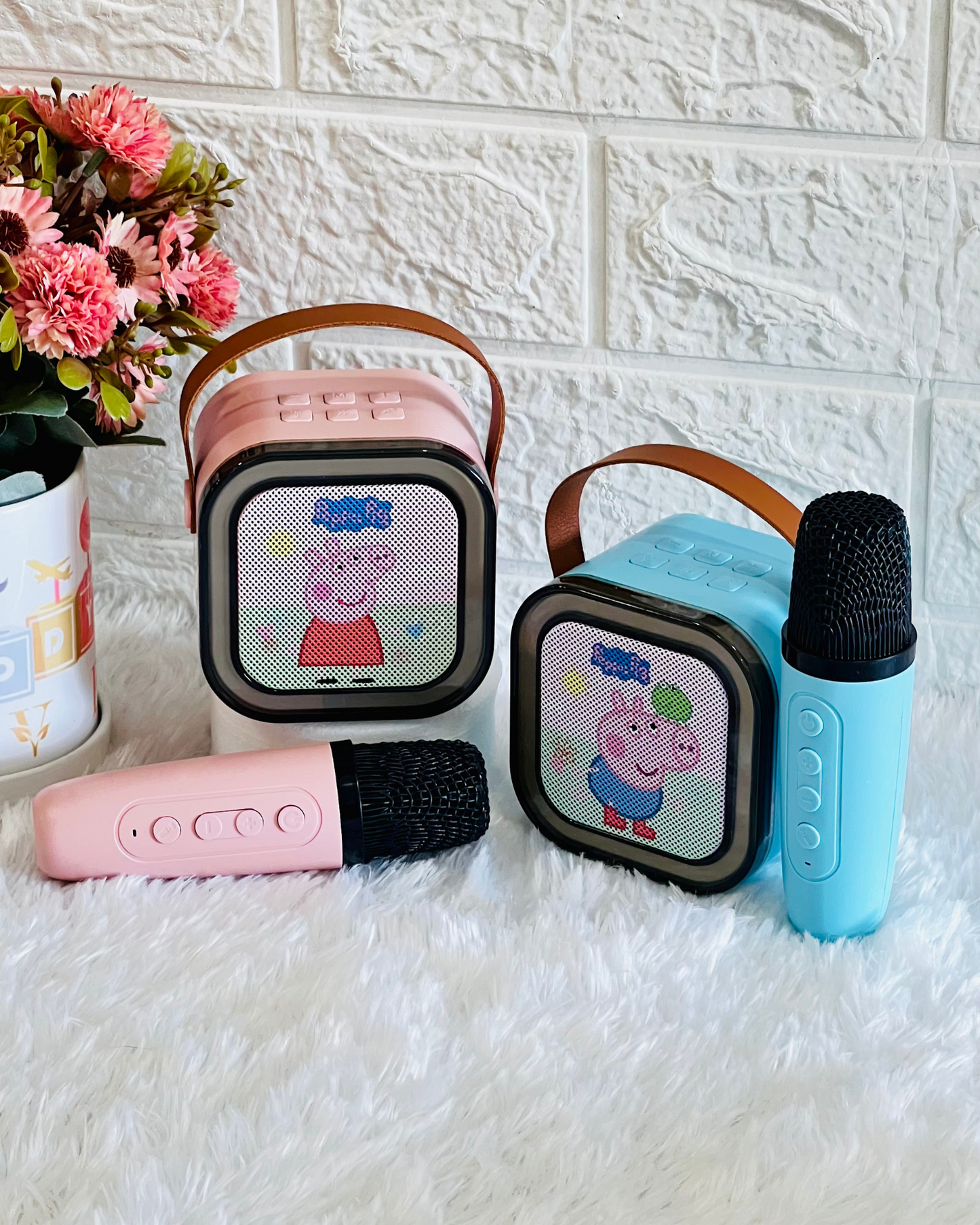 Character Karaoke Mike With Speaker