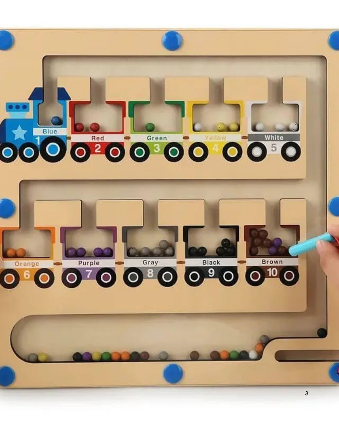 Magnetic Location Maze