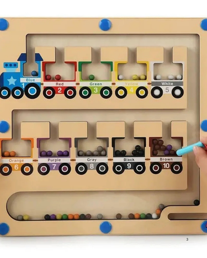 Magnetic Location Maze