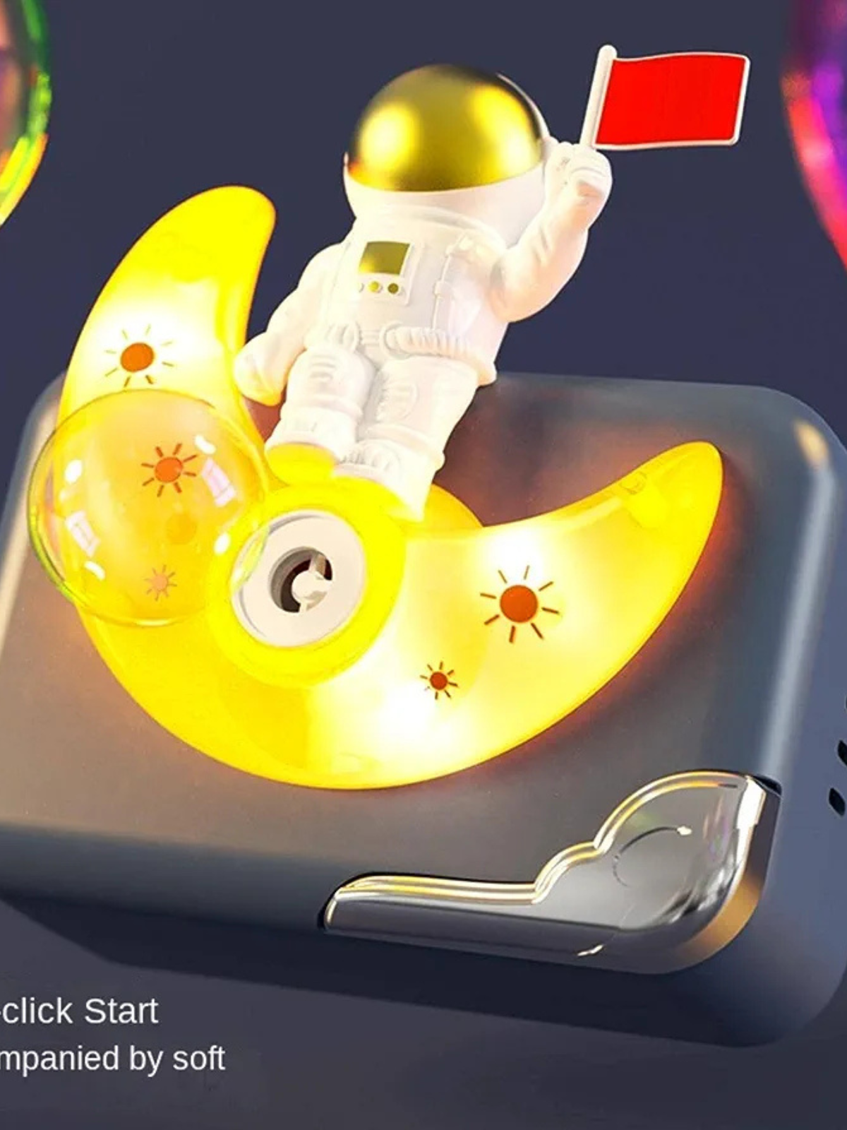 Interactive Bubble Camera Toy For Kids With Light And Music
