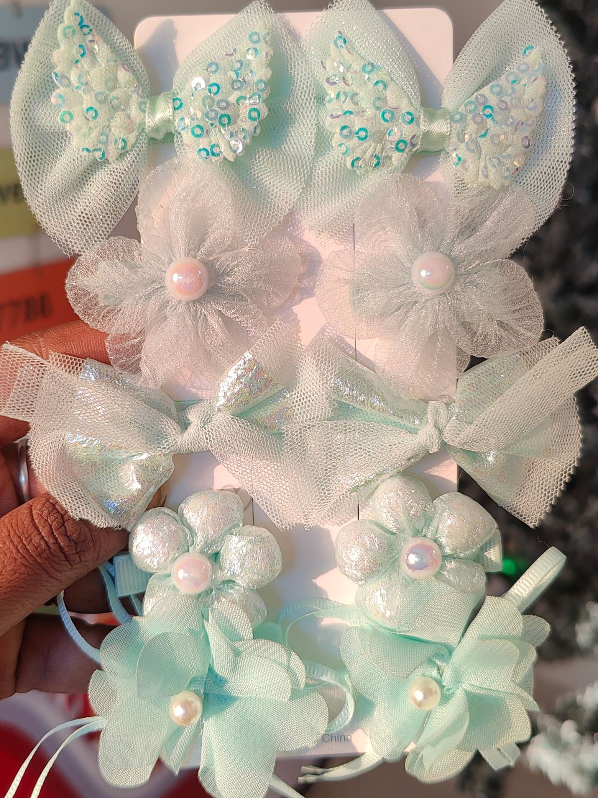Pastel Hair Clip Set