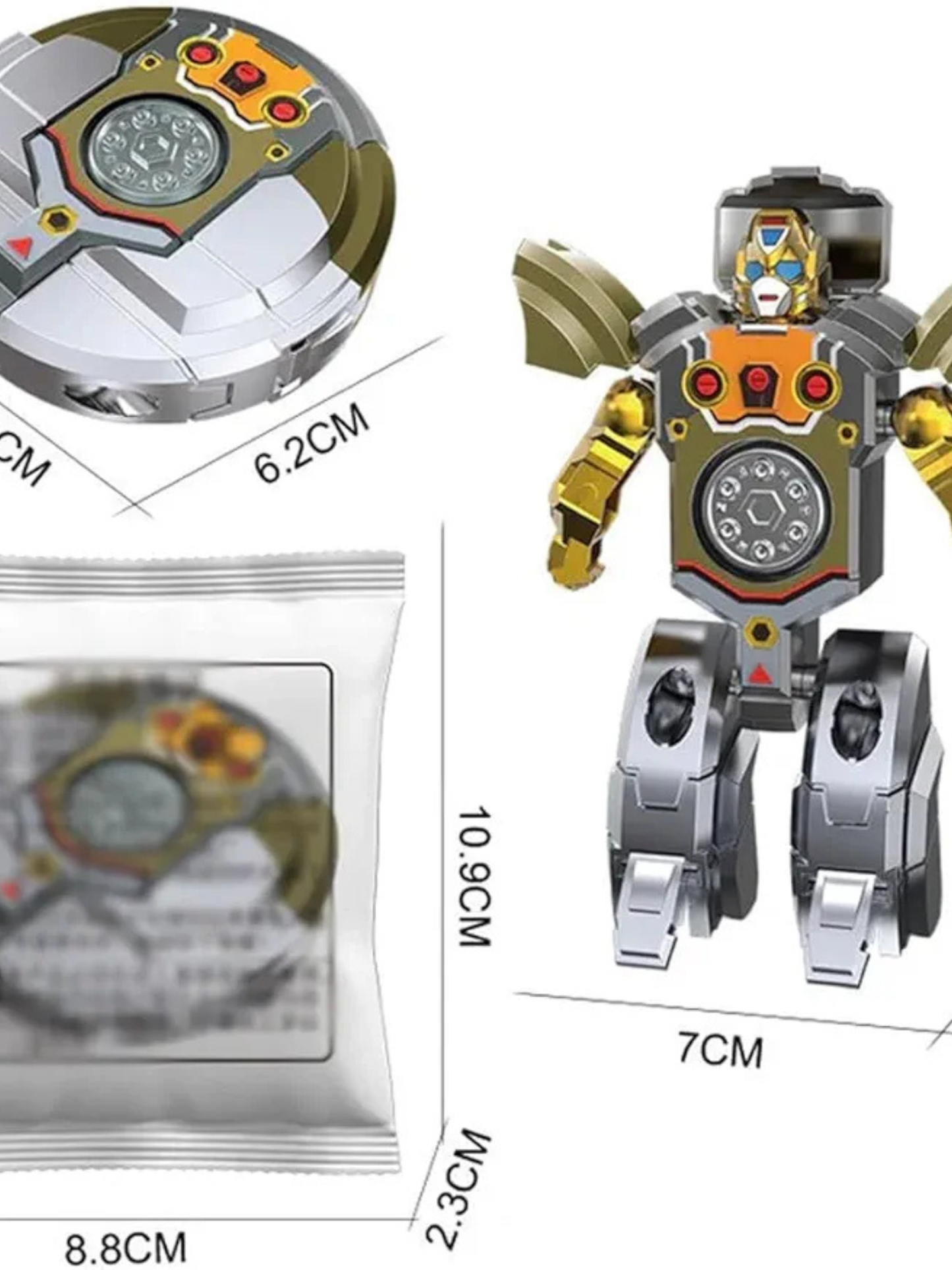 Transformer Spinner Toy