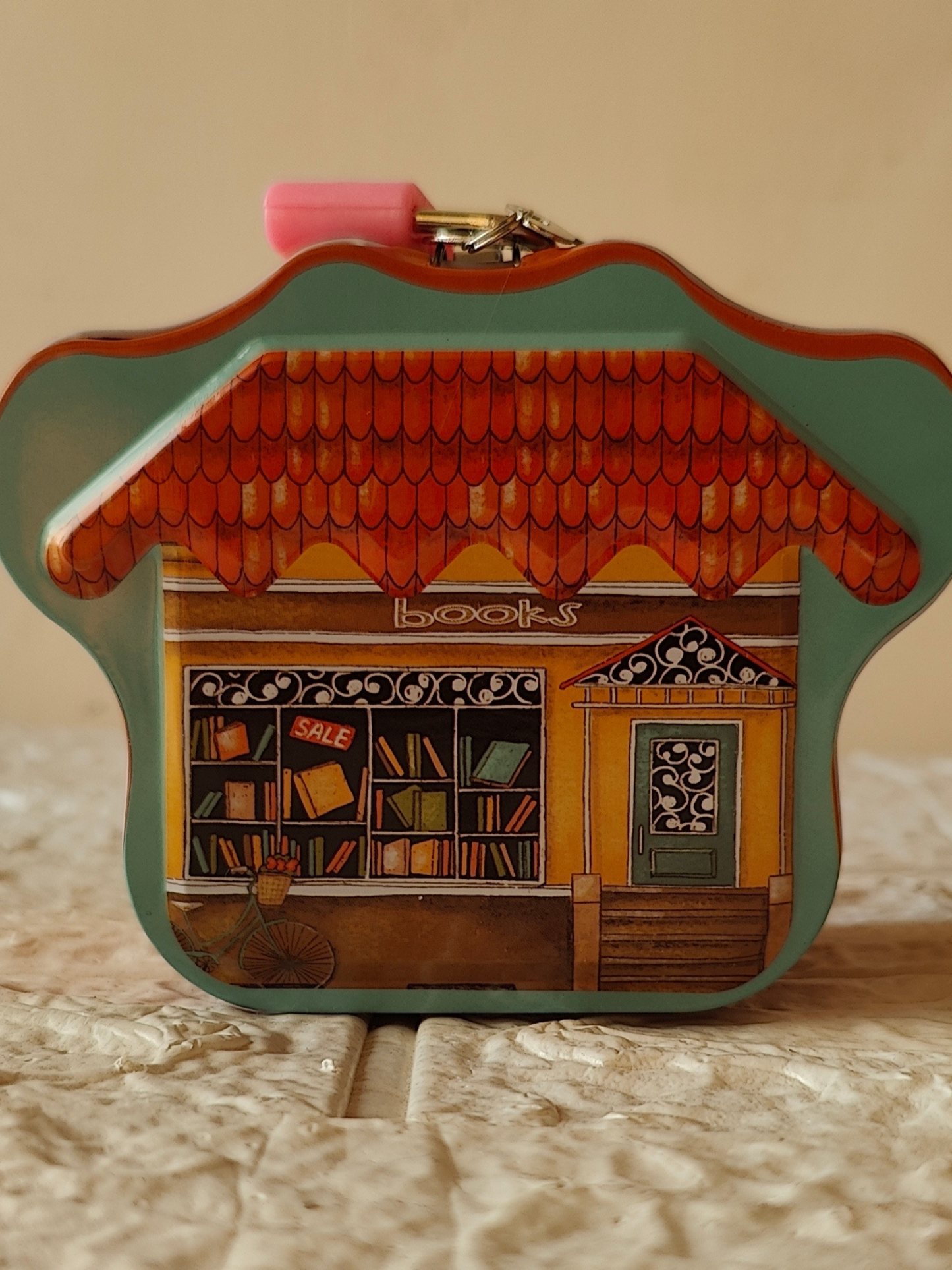 Mini Tin Money Saving Box