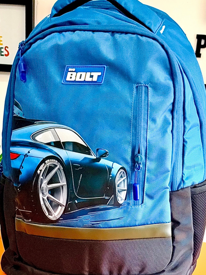 18 Inch Car Backpack for Boys | Large School Bag & Travel Backpack