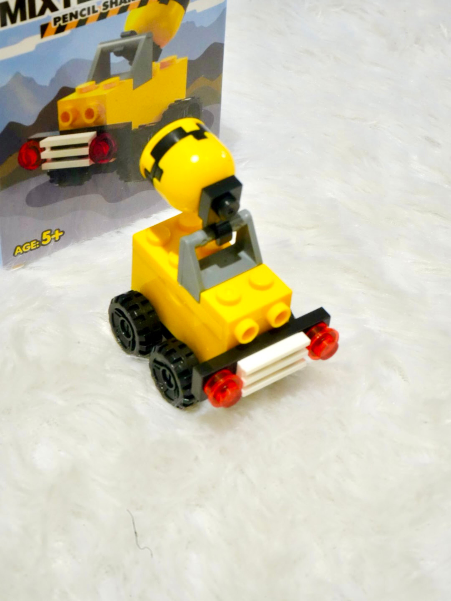 DIY Puzzle Construction Vehicle Pencil Sharpener