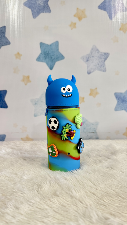 Cute Animal Silicone Pencil Pouch