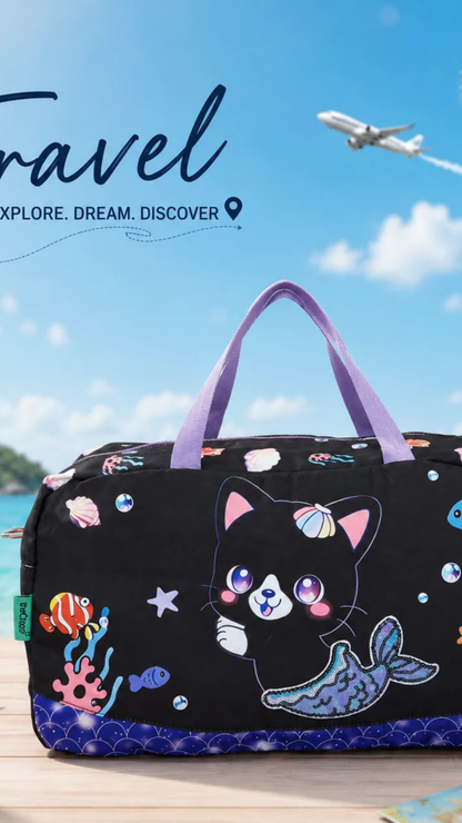 3D Lightweight Travel Duffel Bag For Kids