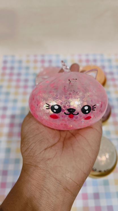 Glitter Dumpling Squishy