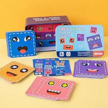 Face Change Rubik's Cube Game