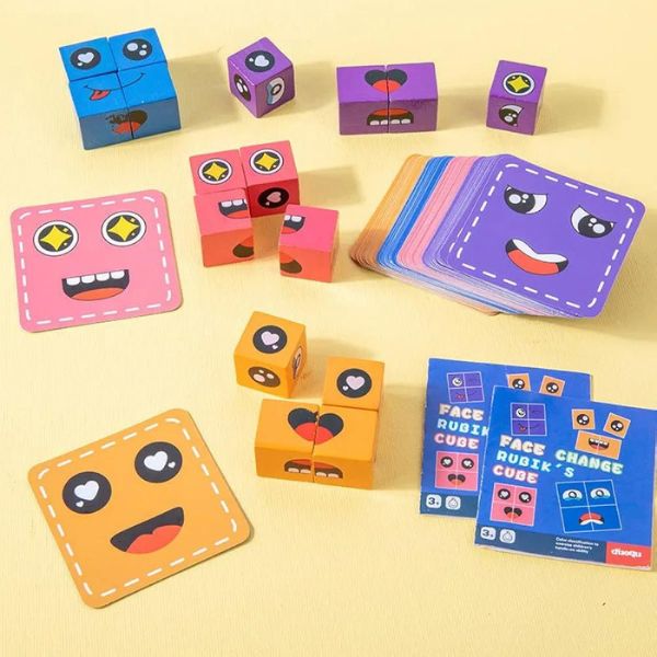 Face Change Rubik's Cube Game