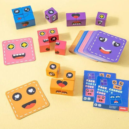 Face Change Rubik's Cube Game